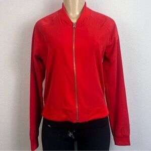Adidas Equipment Red windbreaker full zip XS